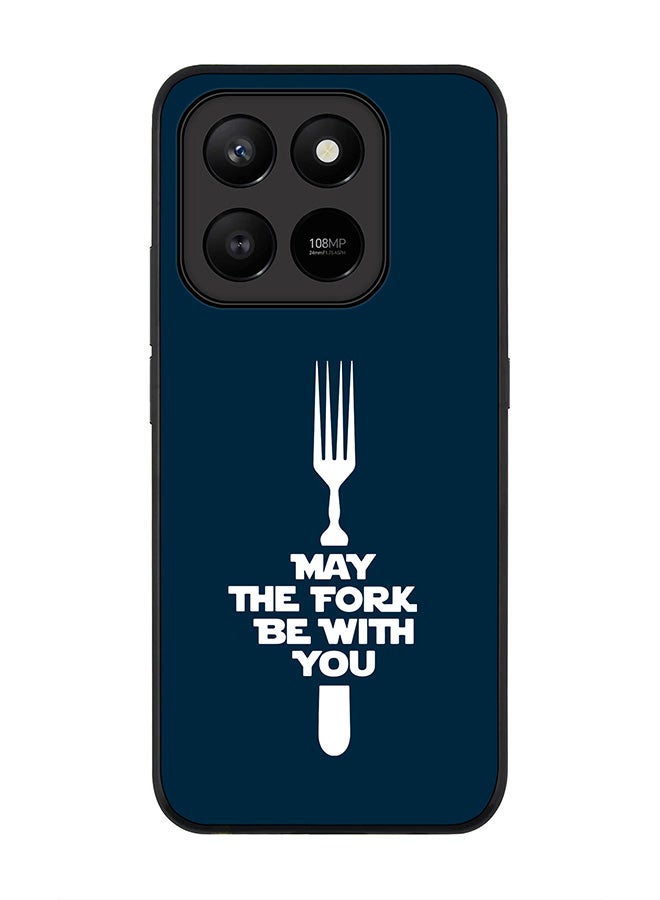 For Honor X7d 4G / X7d 5G / 400 Smart Case,Slim fit Camera Protection, Shockproof Thin Phone cover  - May the fork